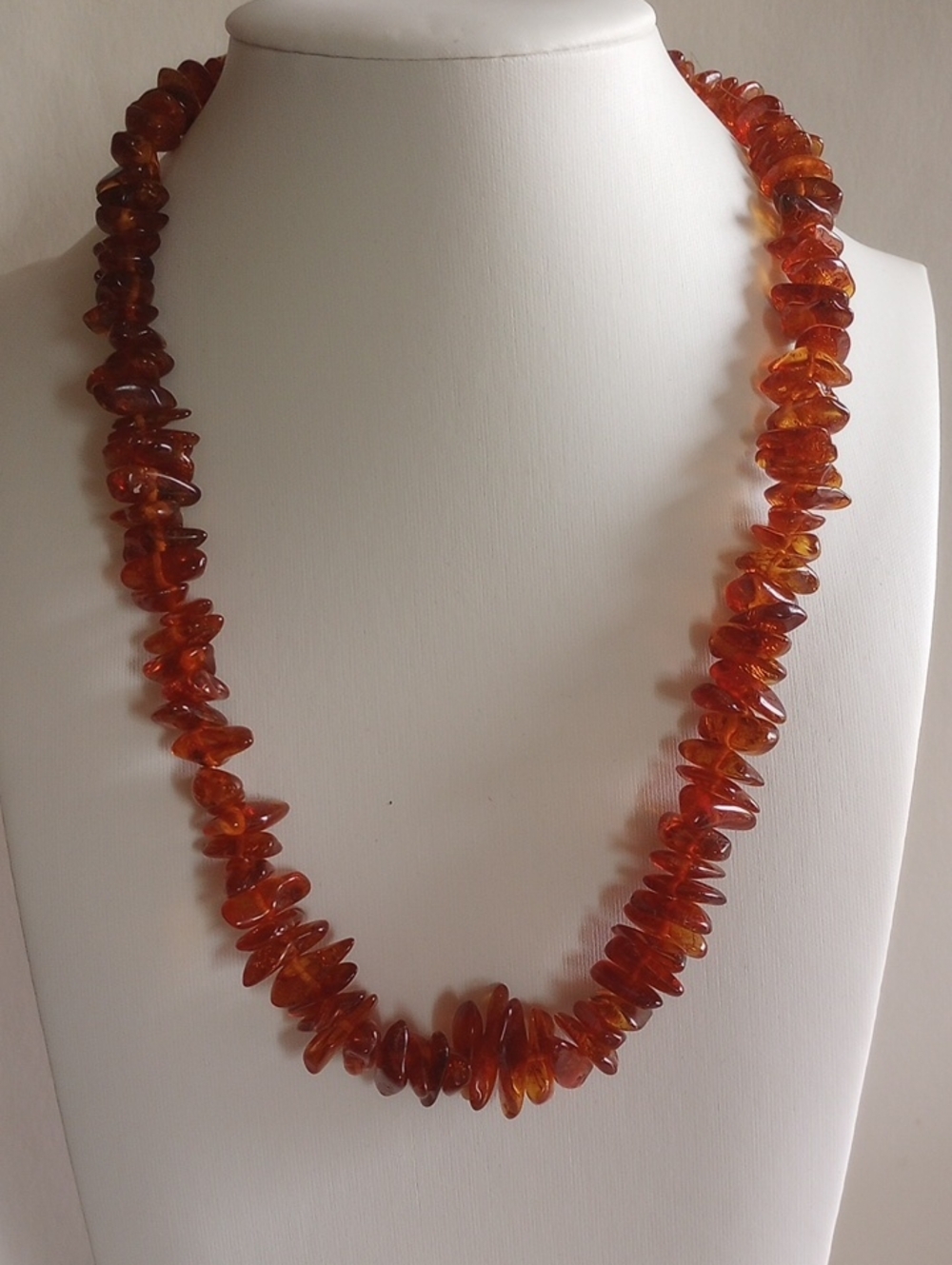 Cognac Amber Necklace